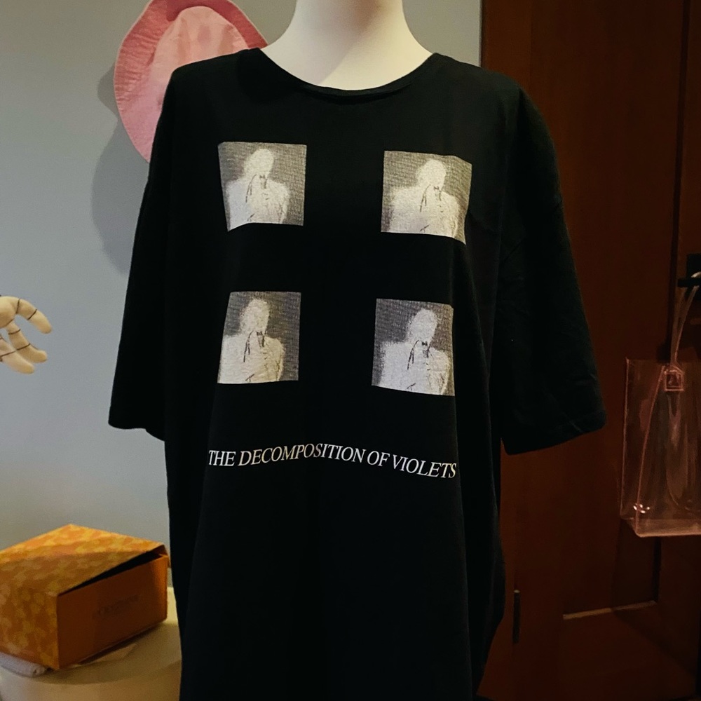 Enfant Riches Deprimes Decomposition of Violets Christian Death Short Sleeve Tee